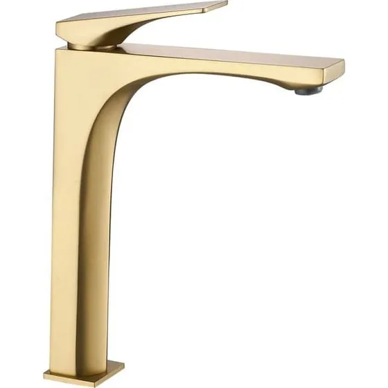 REA Joe Håndvaskarmatur - Børstet Guld - 17,5x4,5x28,5 cm