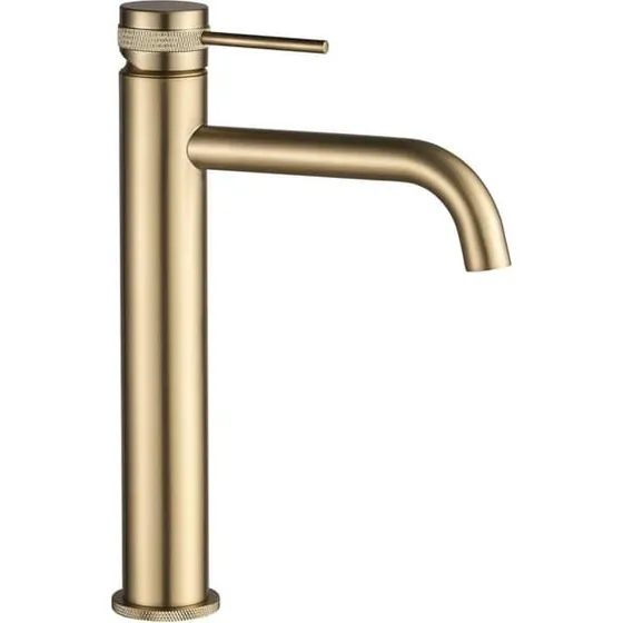 REA Lungo Grip Håndvaskarmatur - Børstet Guld 10x5x28cm