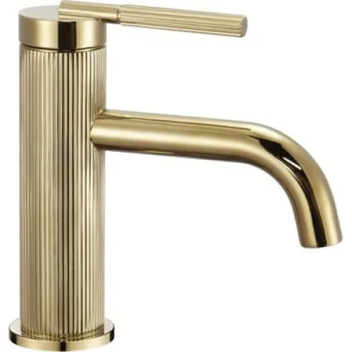 JS-B348G Argon Low Guld Håndvaskarmatur - 11x5x16,5cm