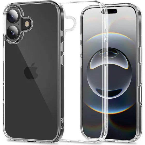 Tech-Protect FlexAir Hybrid Case til iPhone 17 - Transparent