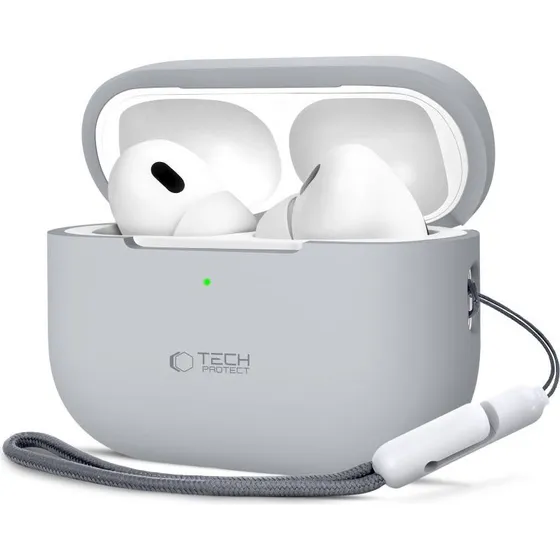 Tech-Protect Silikone Etui til Apple AirPods Pro 1/2 - Grå