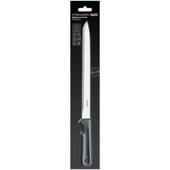 Fiskars Isoleringskniv K20 – Mineraluld & Polystyren
