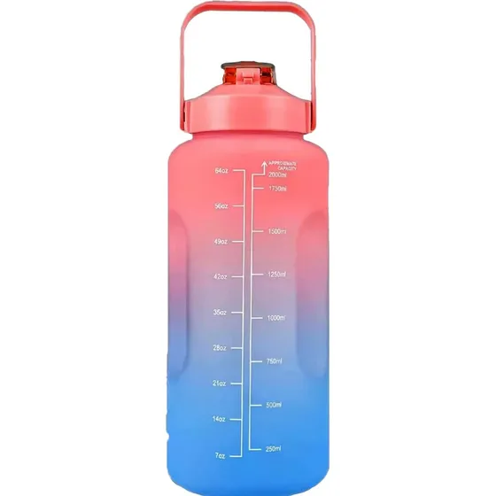 Extralink Vandflaske 2000ml - Rød/Blå