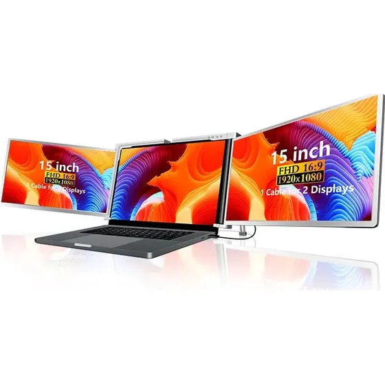 Extralink Smart Life S300 Skærmsæt til Laptop - 2x 15" IPS 1080p