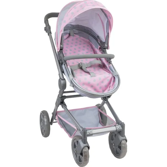 Tiny Treasures Foldbar kombi-dukkevogn