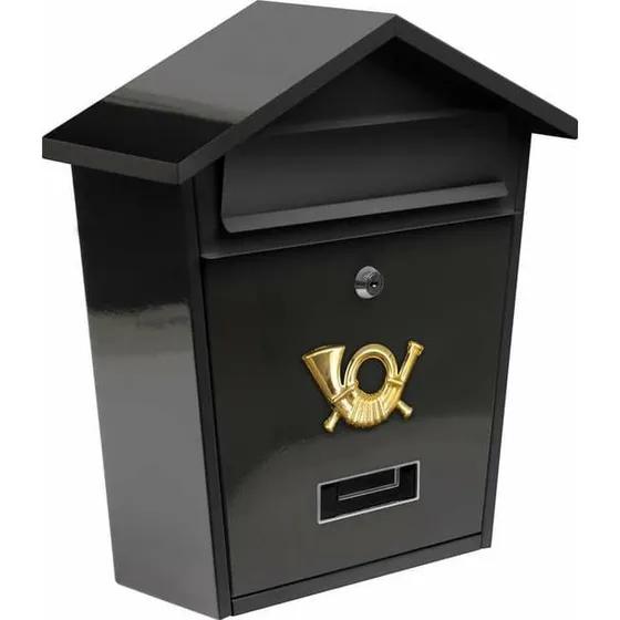 Vorel Postkasse 78580 Sort - 380 x 320 x 105 mm