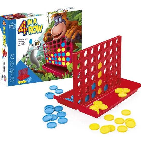 4 På Stribe - The Game Factory (Familiebrætspil)