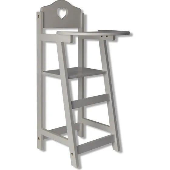 Happy Friend Høj dukkestol i hvidt FSC-træ