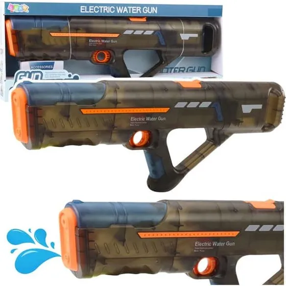 Elektrisk vandpistol 55 cm med 1200 mAh batteri og USB-C