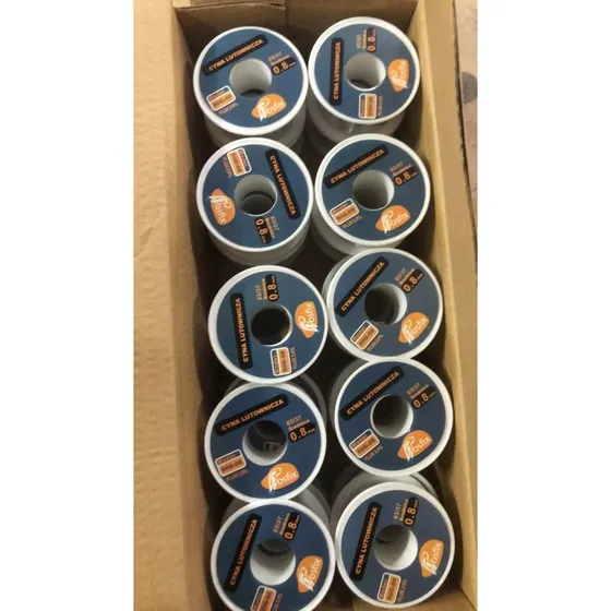 Rosfix Sn63Pb37 Loddetin 0,8 mm 50 g med 2% Flux