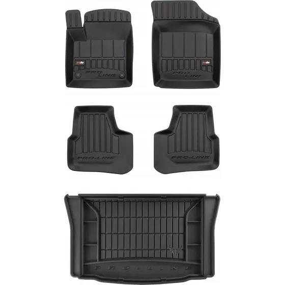 FROGUM 3D Gummimåttesæt til VW UP HB (2011-)
