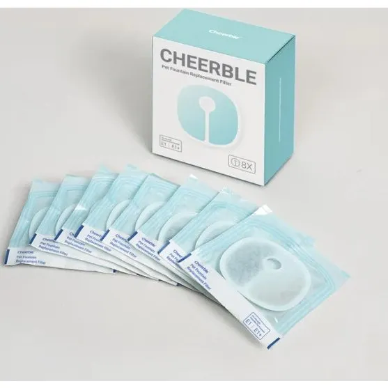 Cheerble E1/E1+ Udskiftningsfiltre 8-pak
