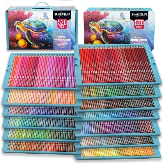 Kalour 520 farveblyanter Soft Touch Premium Expert