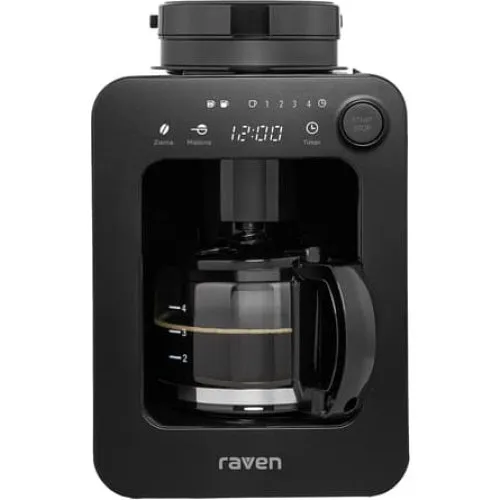 Raven EEP004 Kompakt kaffemaskine med kværn