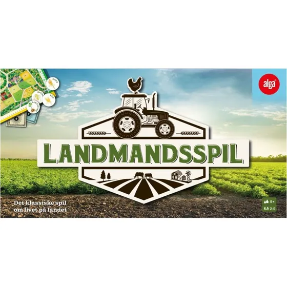 Landmandsspil — klassisk dansk brætspil