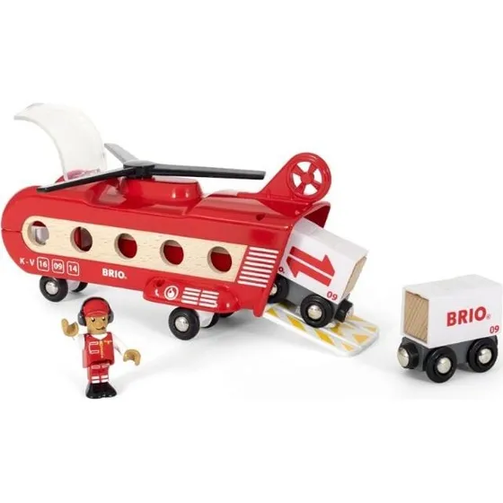 BRIO Fragthelikopter 33886 – Cargo-helikopter til leg