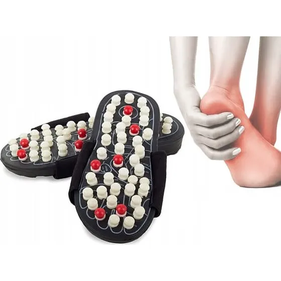Zoneterapi Massage-slippers med akupressur