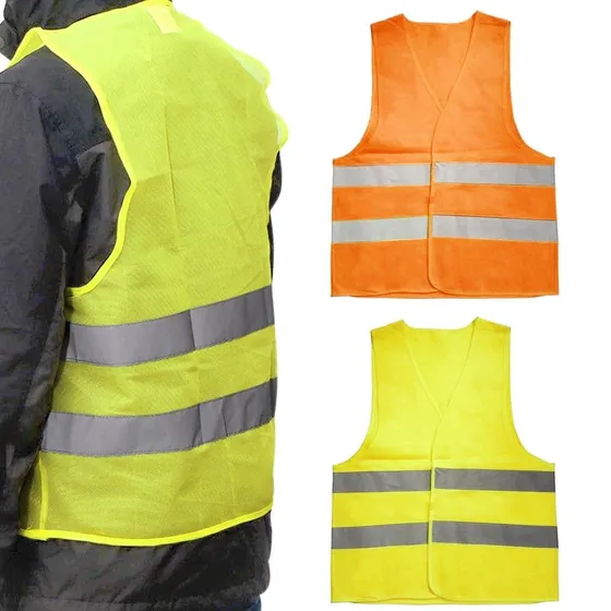 Refleksvest til voksne - Orange - L