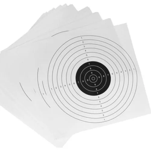 Målskive 100 stk - 50x50 cm - Præcisionsskydning