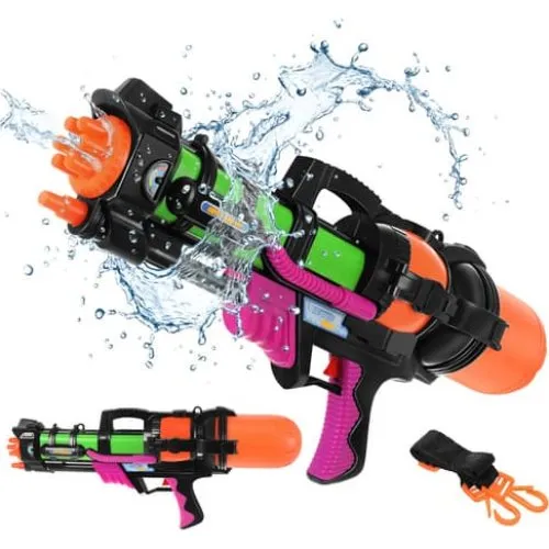 Vandpistol 60 cm - Stor kapacitet med 6 m rækkevidde