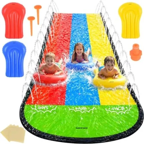 Kruzze Vandrutsjebane med fontæne, 480 cm, 3 baner