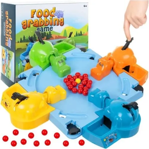 Hungrige Flodheste Arkadespil - 2-4 spillere