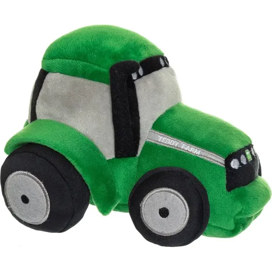 Teddykompaniet Traktor Bamse 18 cm - Grøn