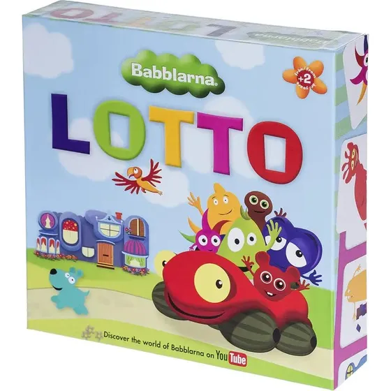 Babblarna Lotto - Multifarvet billedlotteri