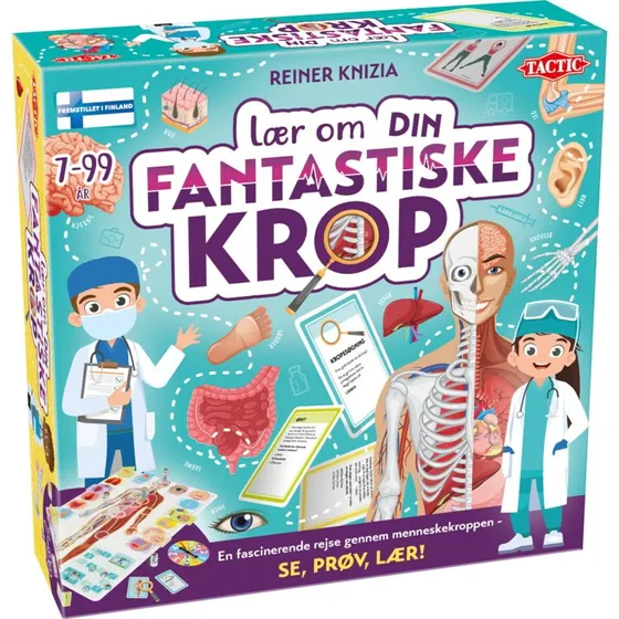 Tactic: Lær om din fantastiske krop