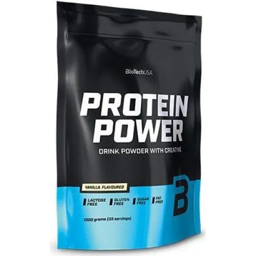 BioTechUSA Protein Power Vanilla - 1000g