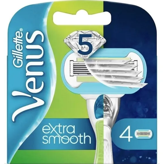 Gillette Venus Embrace Extra Smooth – 4 bladepakke