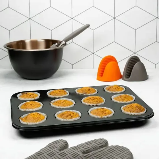 KINGHOFF KH-4099 Muffinsplade med 12 huller