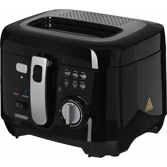 Mesko MS 4908 Frituregryde - 2,5 l, 1800W, Sort