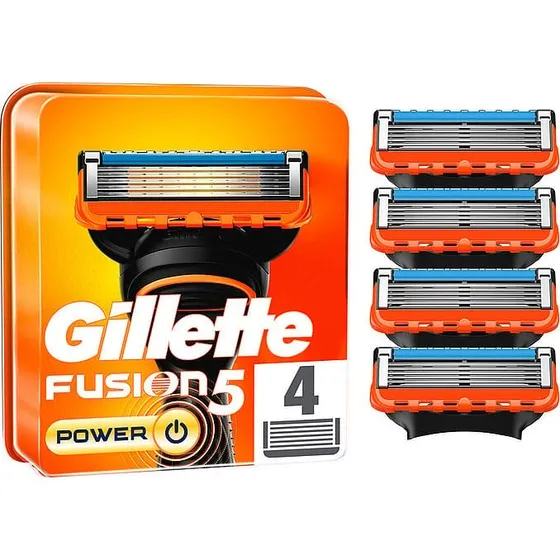 Gillette Fusion Power udskiftningsblade 4 stk.