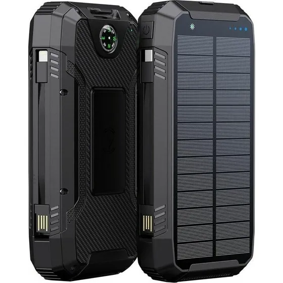 PowerNeed S20000Q Udendørs Mobiloplader - Sort