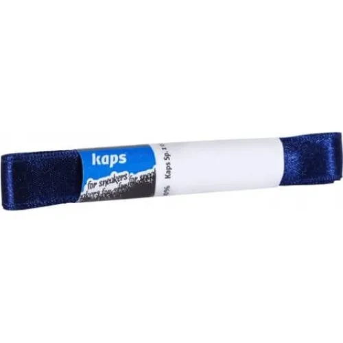 Kaps Satin snørebånd 90 cm - Marineblå