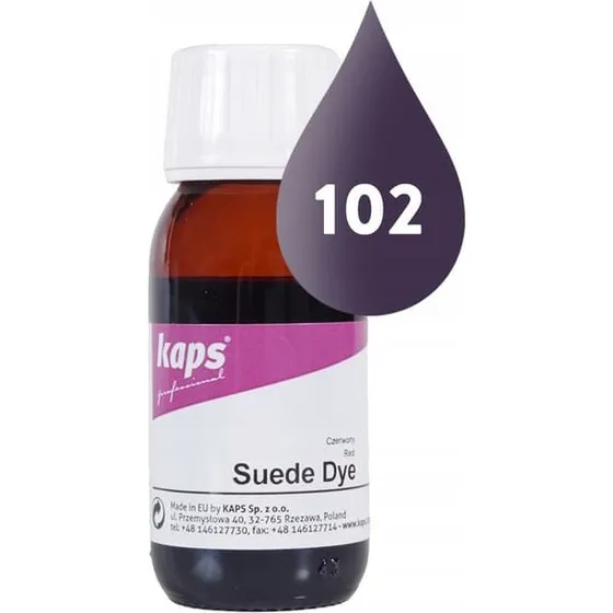 Kaps Suede Dye Specialistfarve til Ruskind & Nubuck - Mørk Lilla 50 ml