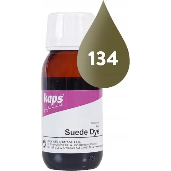 Kaps Suede Dye Oliven 50 ml - Specialistfarve til ruskind og nubuck