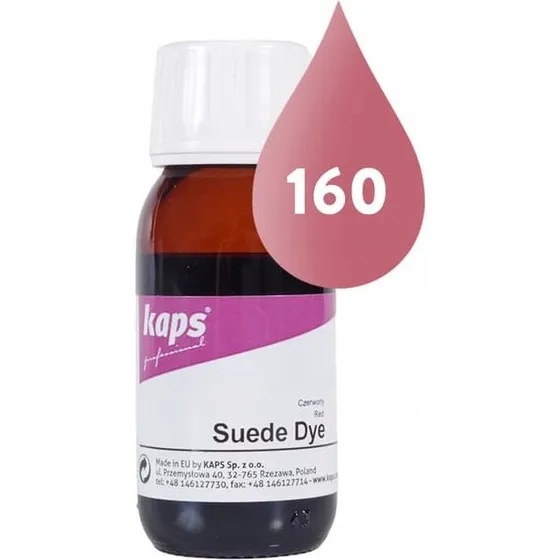 Kaps Suede Dye Specialistfarve til Ruskind og Nubuck - Pink 50 ml