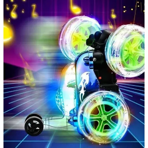 Big Car Twister Acrobat 360 Stuntbil - Blå