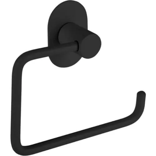 LAVEO MIRI Toiletpapirholder - Sort - Vægmonteret