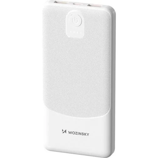 Wozinsky Wpower WPBBK-3 Powerbank 10000 mAh - Hvid