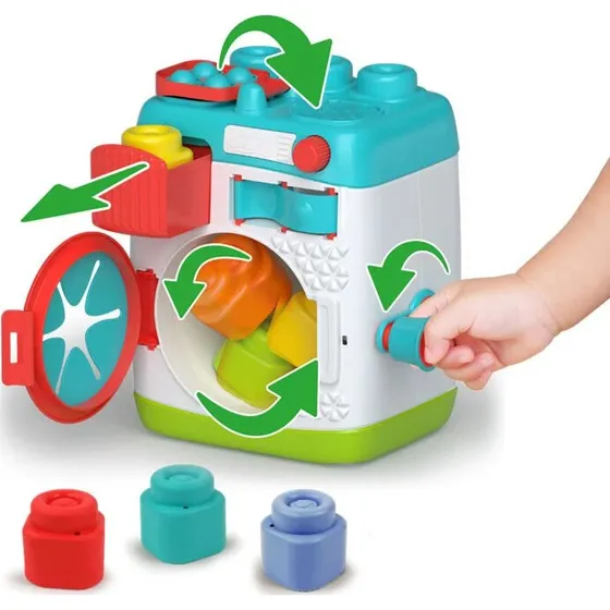 Clementoni Soft Clemmy Legetøjs Vaskemaskine (12+ mdr)