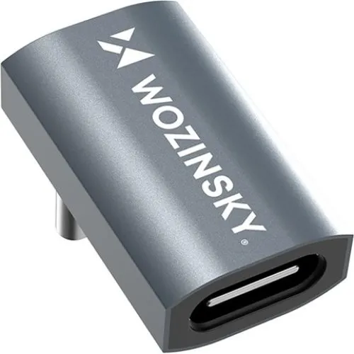 Wozinsky WPKF-01 USB-C til USB-C Adapter, 40Gb/s, 240W, 8K, Grå