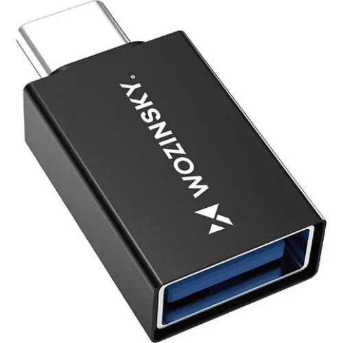 Wozinsky W10GY1S USB-C til USB-A 3.2 Adapter - Sort