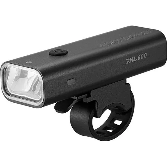 Rockbros RHL600 Cykellygte - 600lm, 2600mAh, IPX6, Sort