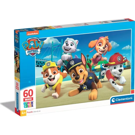 Clementoni Paw Patrol Maxi Puslespil 60 brikker