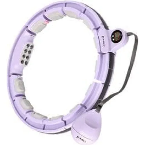 HMS HHM13 Hula Hop Ring - Violet med magneter og tæller