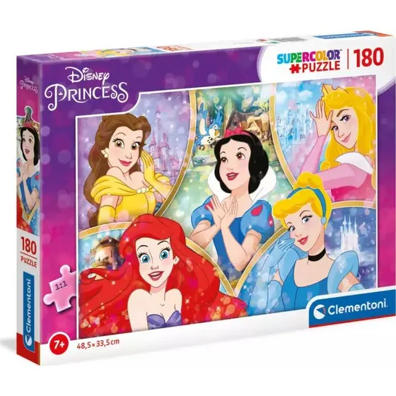 Clementoni Disney Princess Puslespil 180 brikker