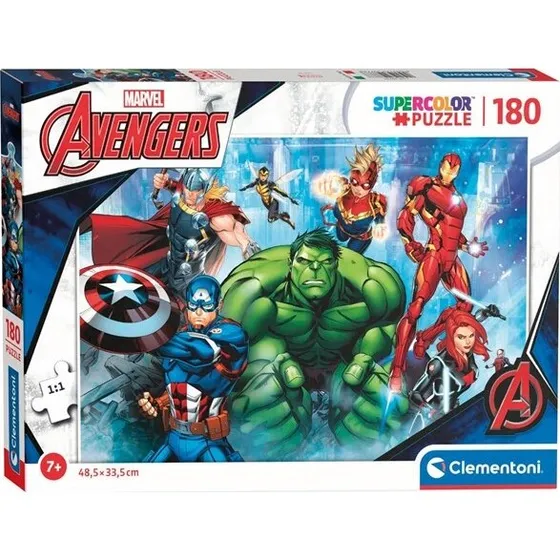 Clementoni Marvel Avengers Puslespil – 180 brikker